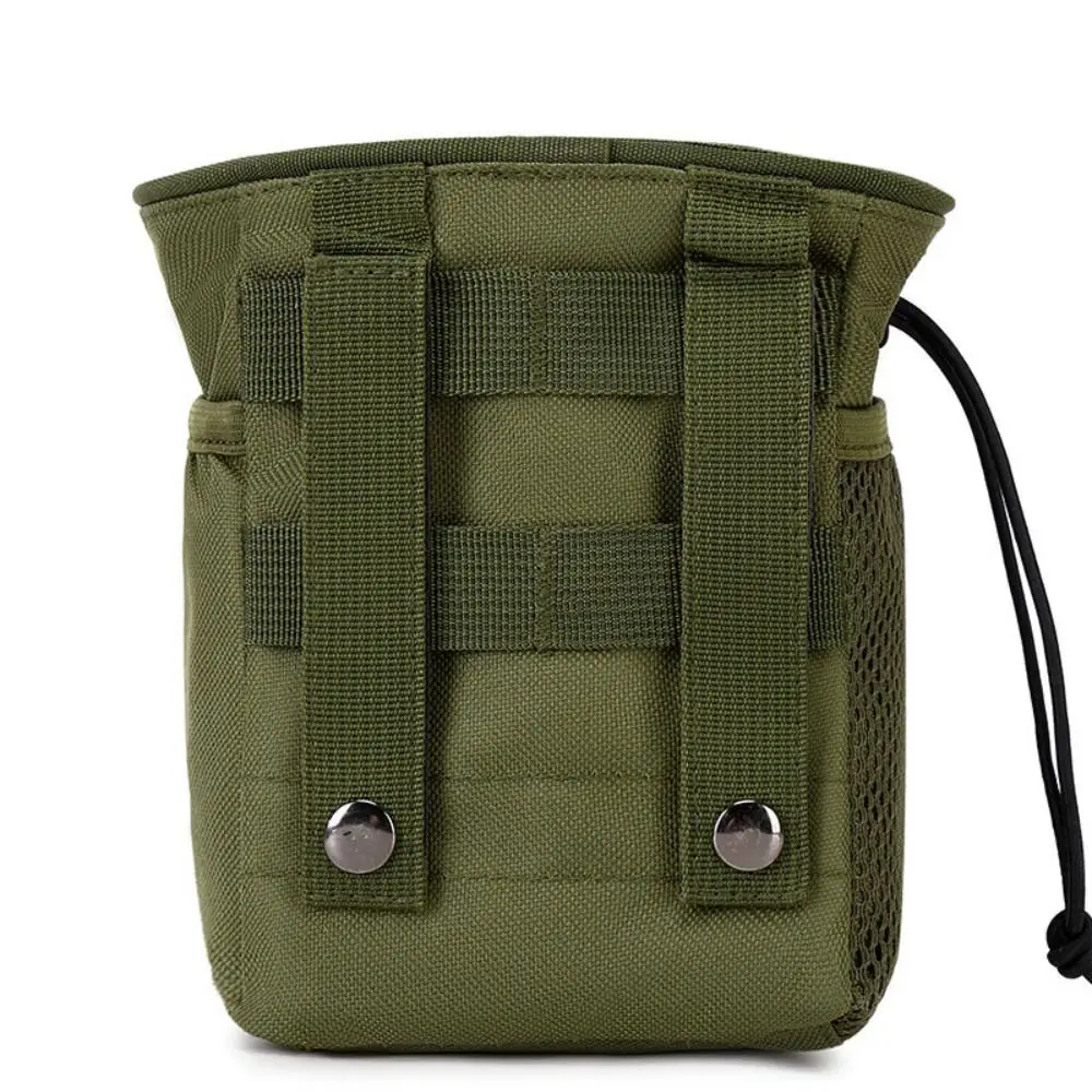 Nylon Material Drawstring Bag Drawstring Closure D-Buckle Waist Bag Multifunctional Drawstring Storage Bag Outdoor Activities