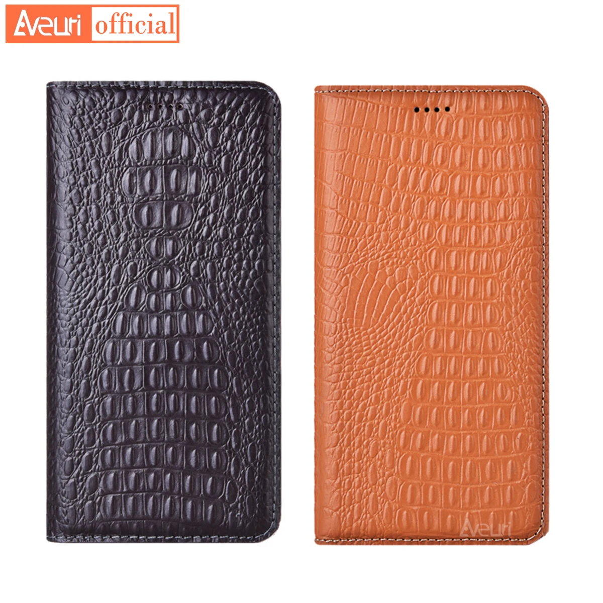 Luxury Genuine Leather Flip Phone Case For Google Pixel 6 7 Pro Crocodile Style Cover For Google Pixel 2 3 3A 4 XL 4A 5 5A 6A