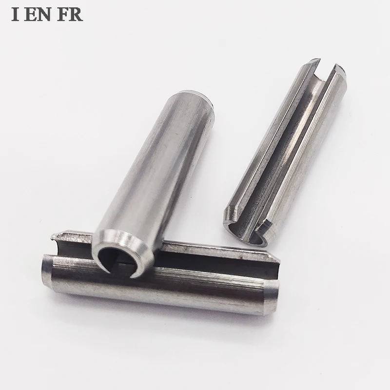 

M1.5 M2 M3 M4 M5 To M10 Diameter GB879 304 Stainless Steel Elastic Cotter Cylindrical Positioning Tension Dowel Roll Spring Pin