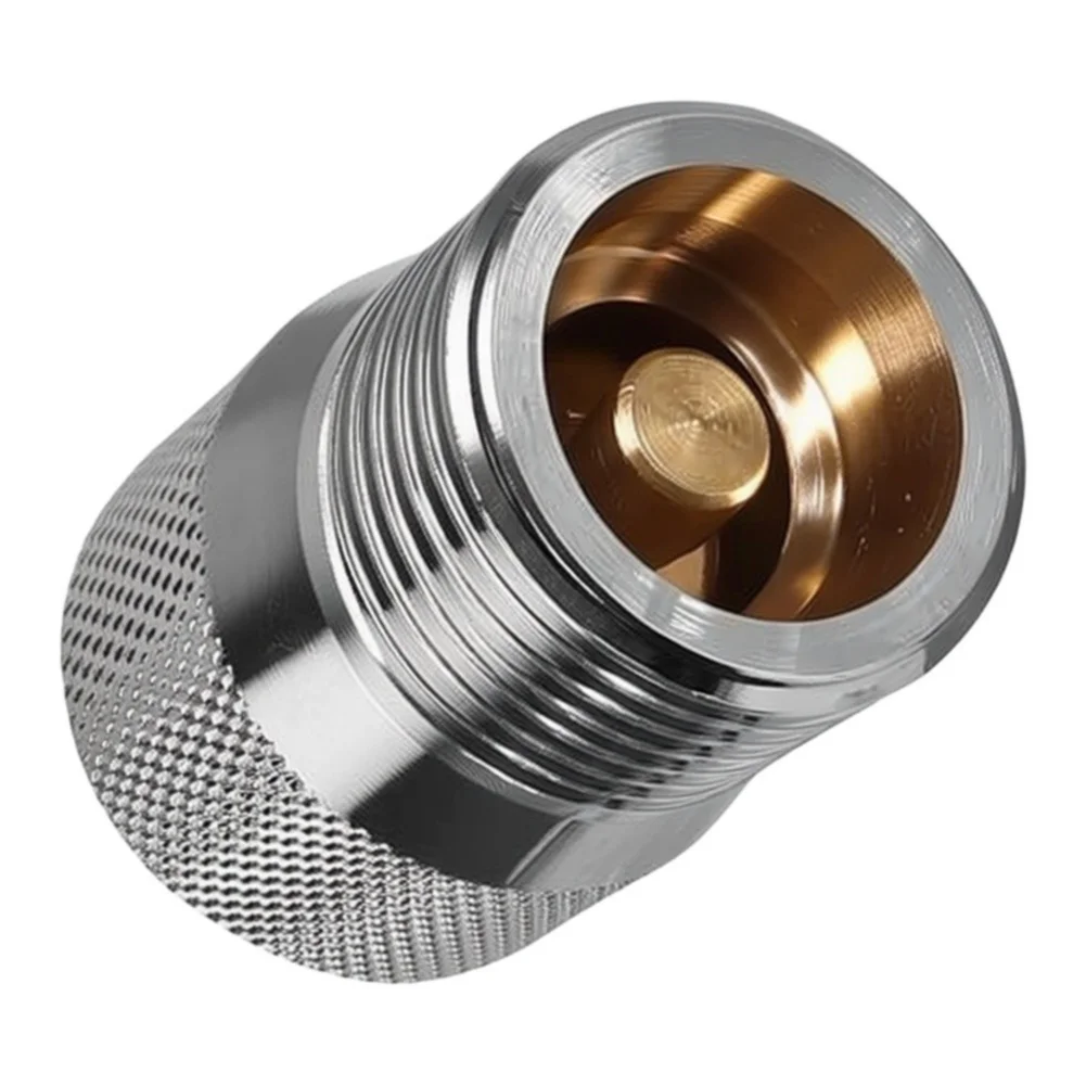3/4 Inch Brass Water Safety Valve with Burst Protection Mechanism for Washing Machine Inlet Hose Connection Adapter
