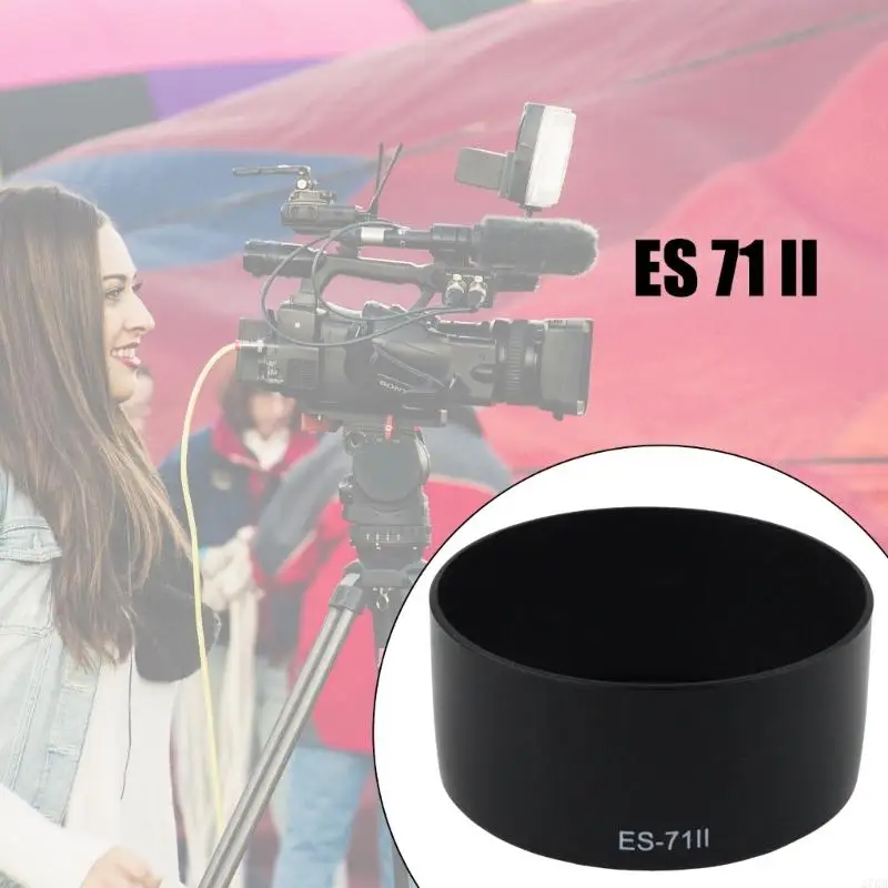 270b ES71 II Lensa reversibel Hood hood kompatibel untuk lensa EF50MM F/1.4 50F1.4USM