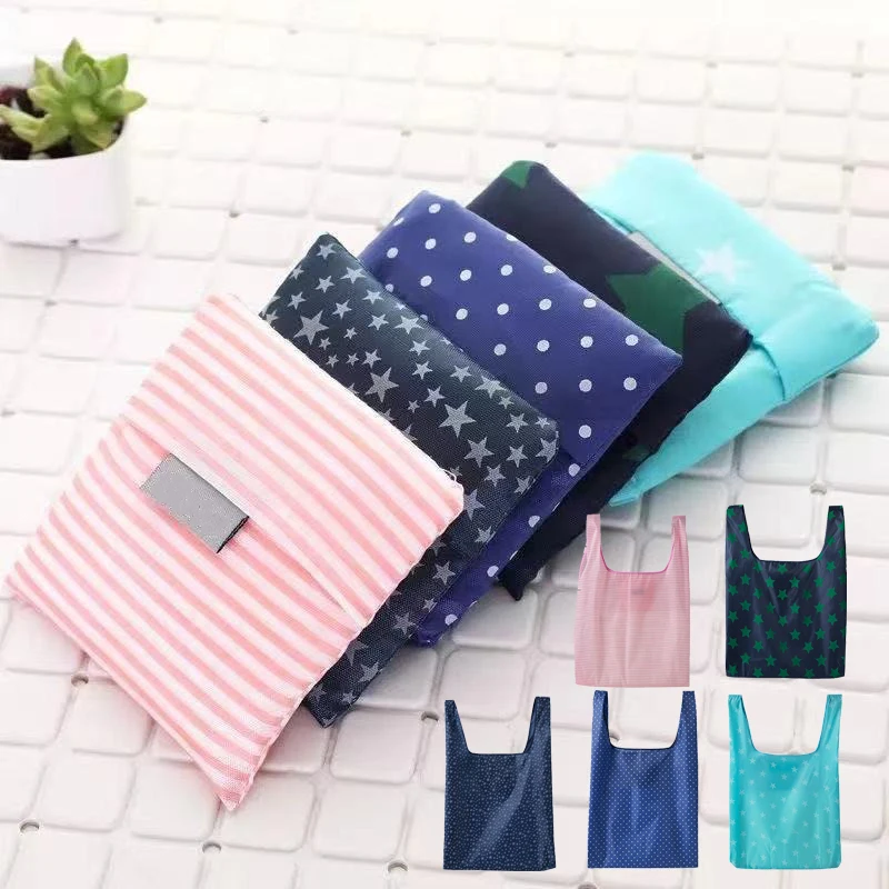 

Portable Folding Small Square Bag, Environmentally Friendly, Compact, Waterproof, Toy Storage, Shopping Bag, Packaging Tote