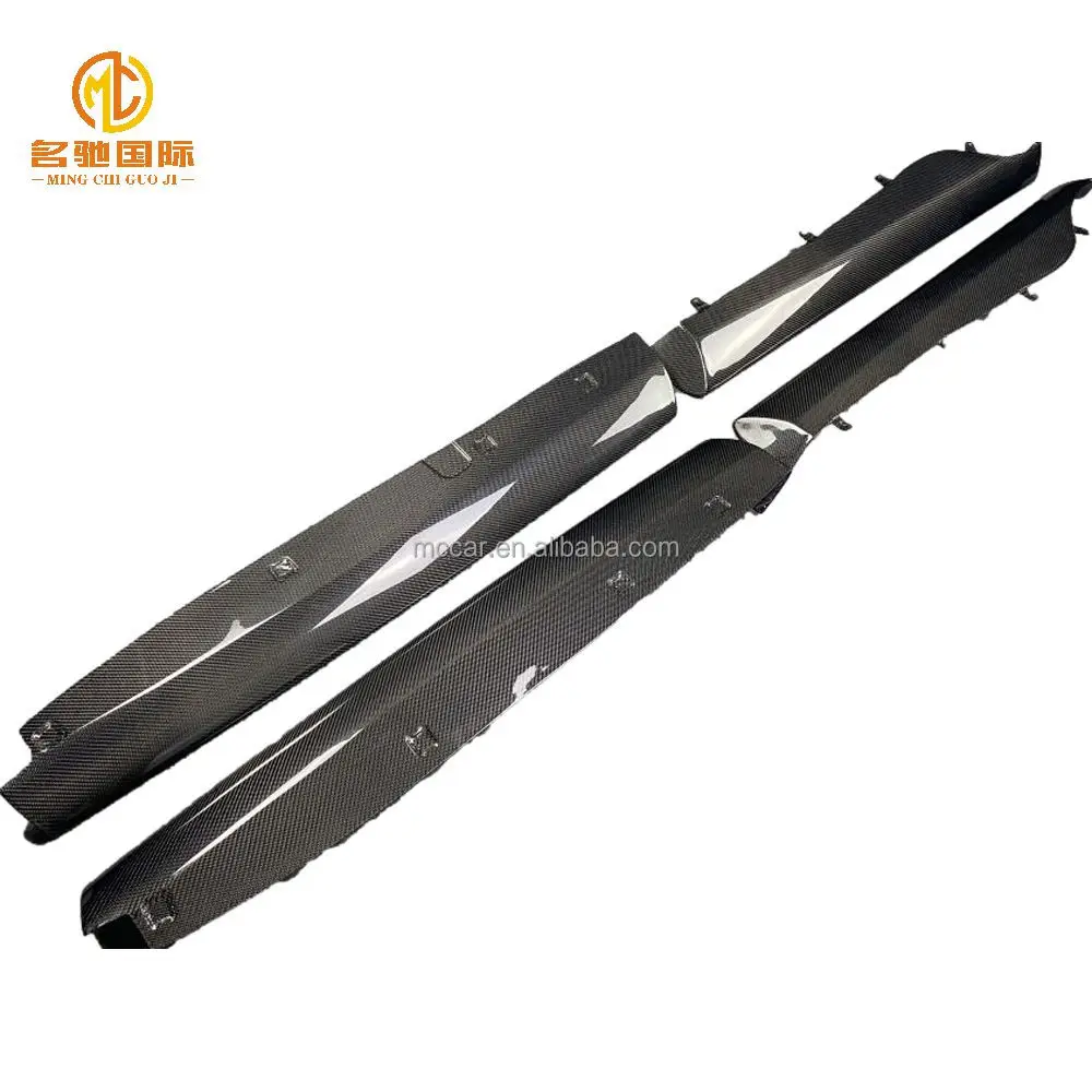 

For McLaren 540C 570GT 570S 570S Spider Carbon fiber Car Side skirts GT4 style side skirt kit