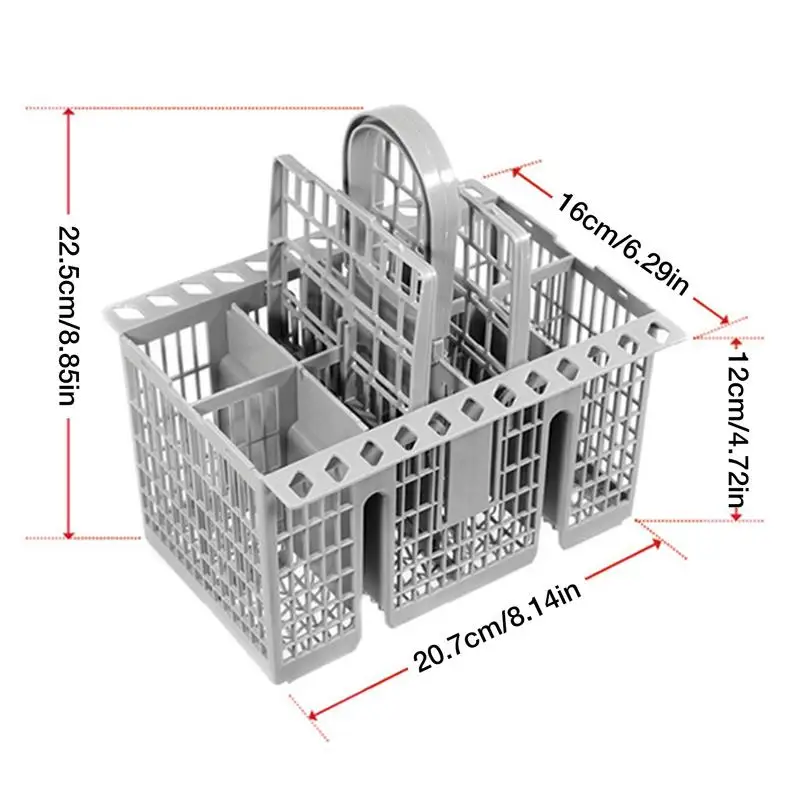 Universal Dishwasher Cutlery Basket Storage Box Kitchen Aid Spare Part Dishwasher Storage Box Dish Storage Box Kitchen Supplies