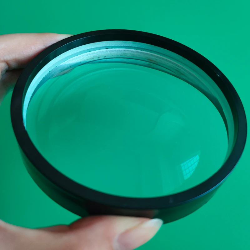 100mm Diameter Large Optical Glass Focal Length -300mm Double Concave Glass Lens Minifier for Optics Experiment Instrument