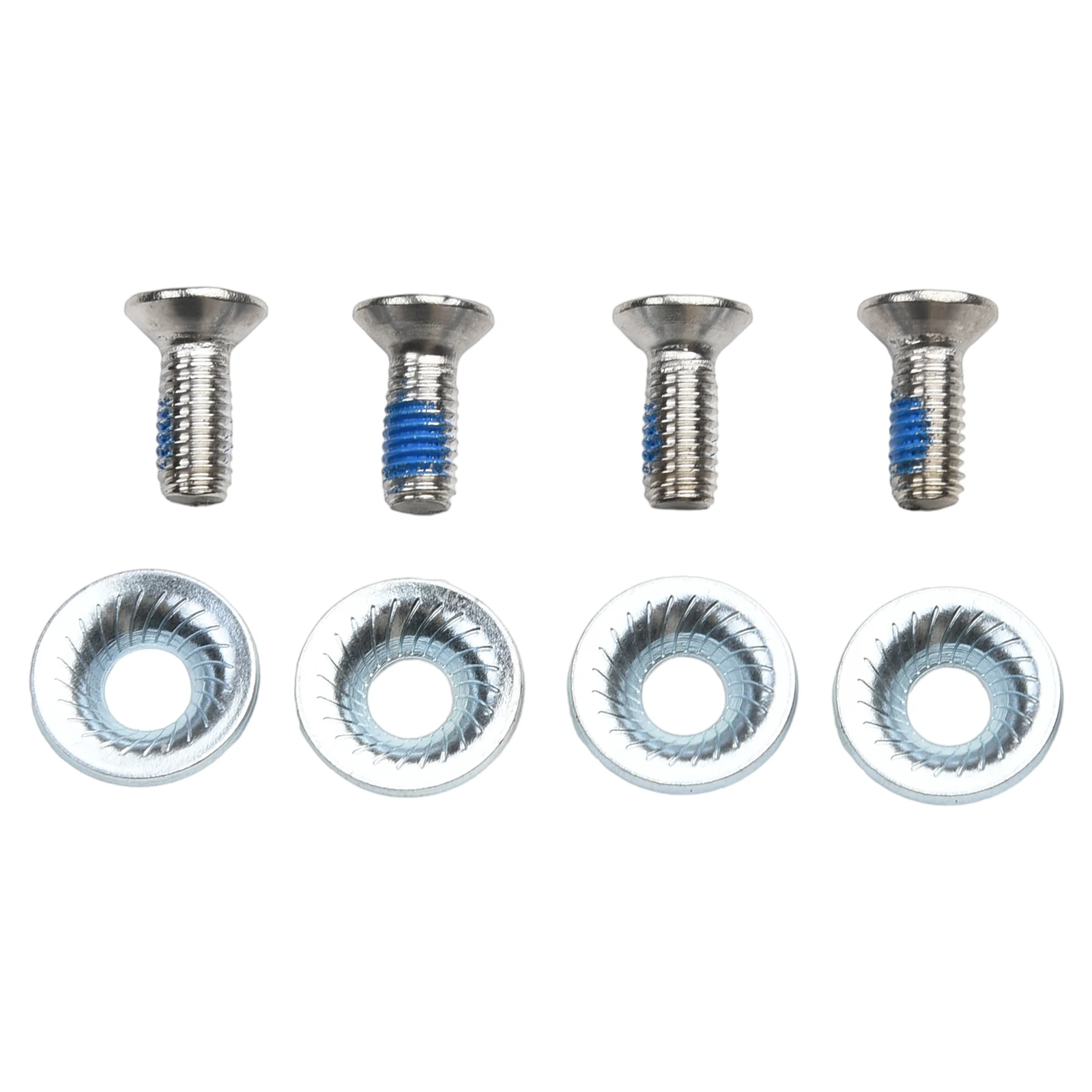 1 Fixing Screws Bolts M6 Metal Replacement Safely Locking Snowboard 16mm Length 8pcs(4 Sets) About 20g Brand New