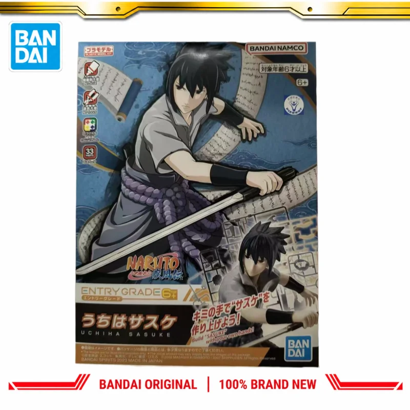 

В наличии: Оригинальная фигурка Bandai Naruto Uchiha Sasuke, новая, в коробке, модель персонажа аниме, игрушка-модель для коллекционирования.