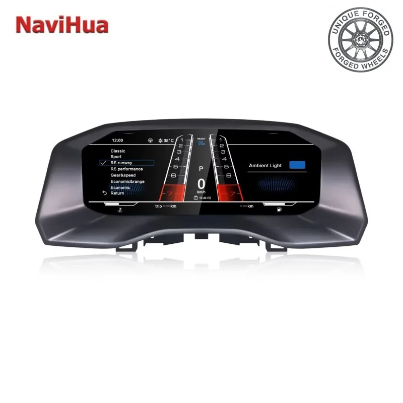 26 Style 12.3 Inch Lcd Speedometer Digital Dashboard Panel Virtual Instrument Cluster Cockpit For Volkswagen Amarok 2017-2020