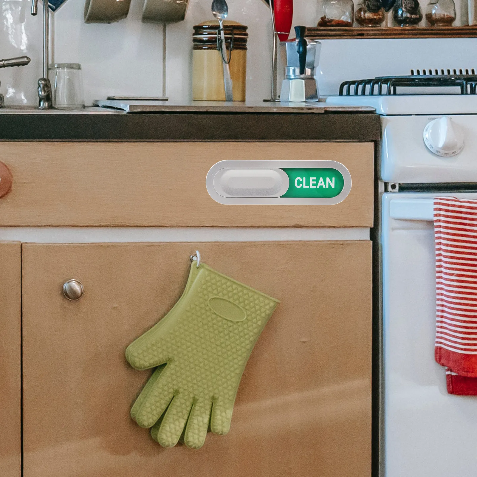 

Dishwasher Magnet Clean Dirty Sign Double Side Magnetic Indicator Dishwasher Accessory Easy Identification Clean Dirty Magnet
