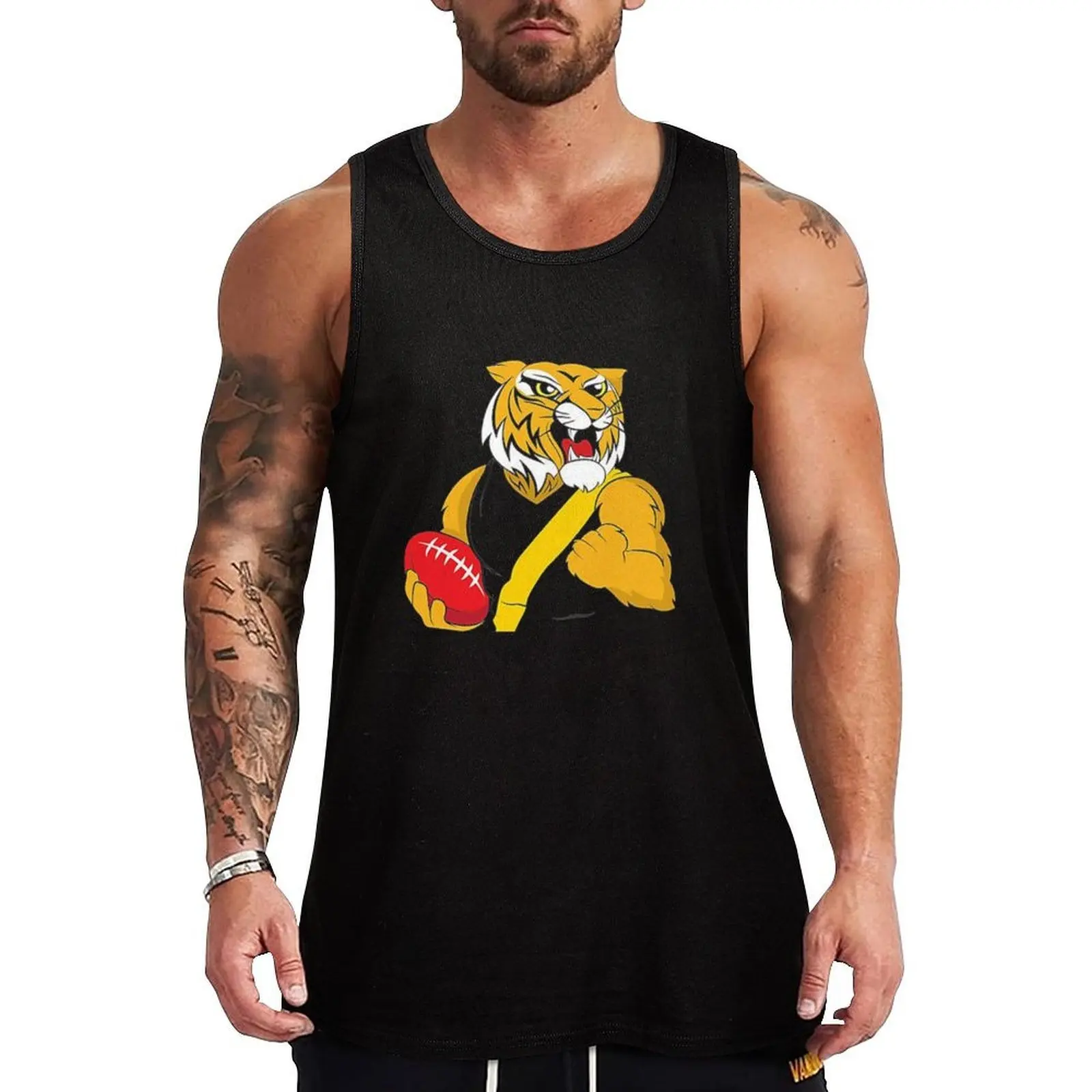 

Afl Grand Final Tank Top Beach Casual Tank Top Sleeveless Loose Fit Vacation