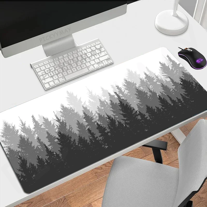 Forest Mouse Pads Waterproof Gaming Mousepads 400x900 Large Mousepad Gamer Rubber Mat Company Desk Pad Design For Gift