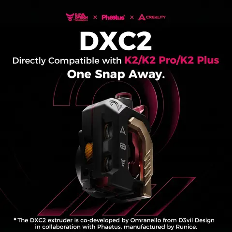 Creality K2 Series Extruder DXC2