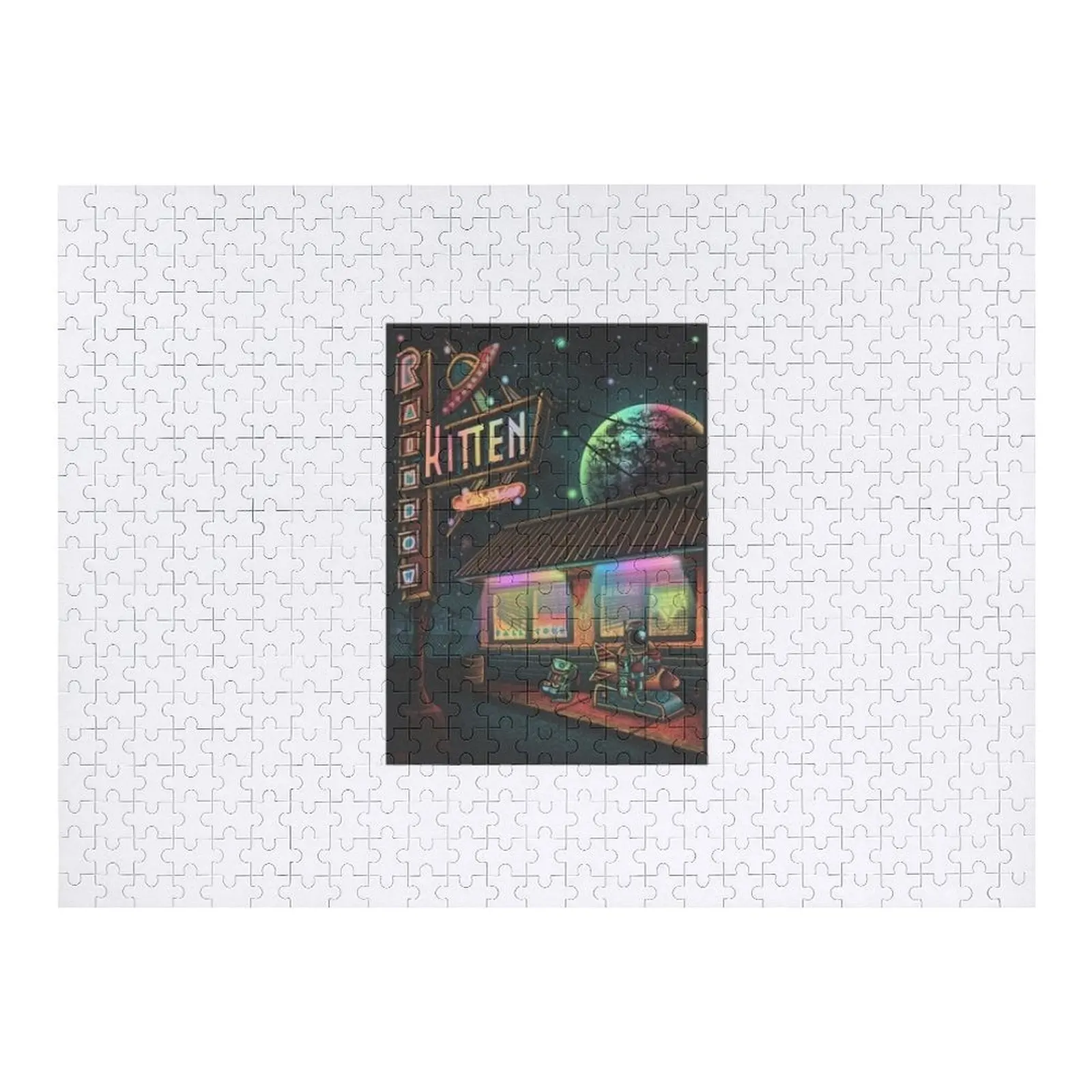 

Good Music Rainbow Kitten Surprise Band Jigsaw Puzzle Animal Custom Jigsaw Personalized Child Gift Personalised Toys Puzzle