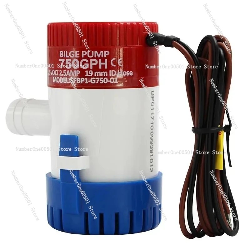 12V/24V DC diving/bilge/cruise ship/yacht drainage/marine water pump 750 1100GPH