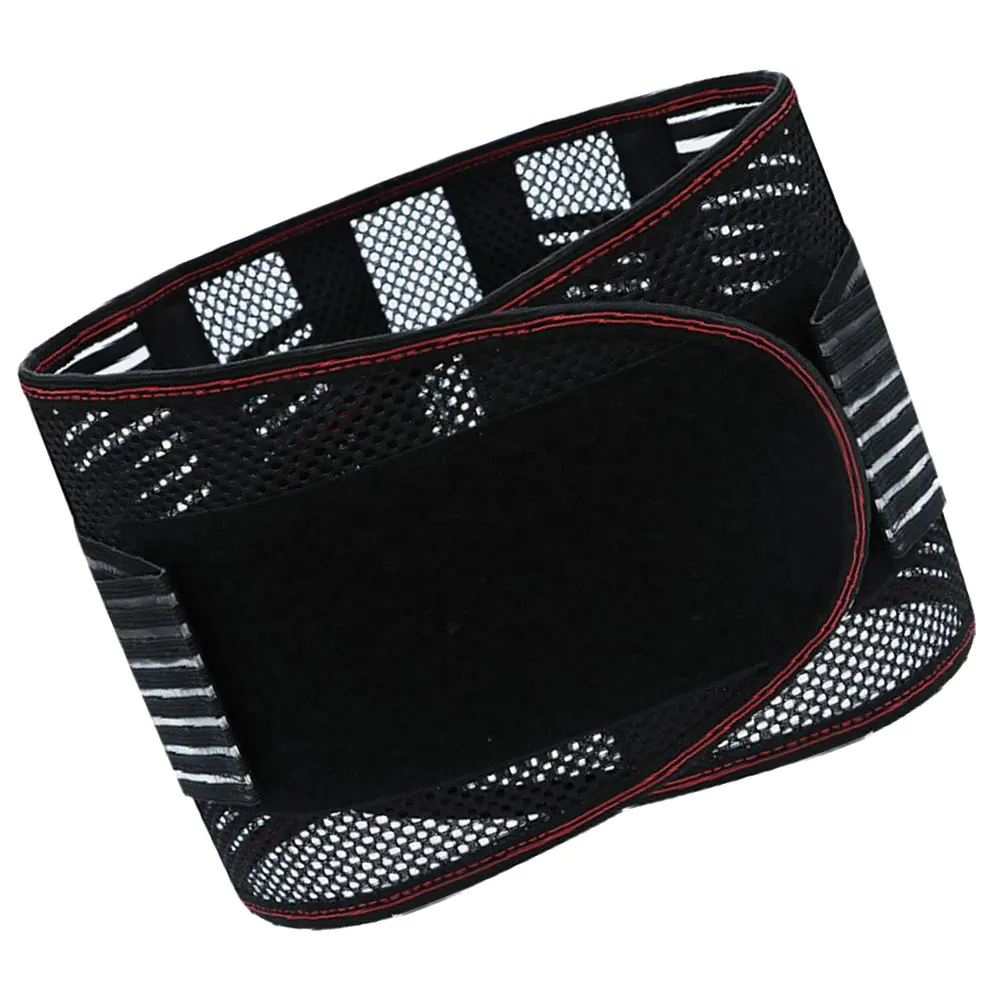 

1pcs Widened Compression Back Brace Support Belt Sports Fitness Lumbar Lower Waist Pain Relief Breathable Waist Protector Weight