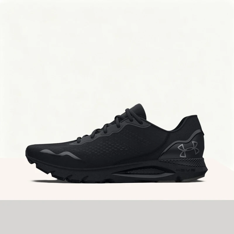 Under Armour HOVR Sonic 6 Men's Black Low-Top Runners – Lightweight Comfortable Springy Durable Performance 3026121-003