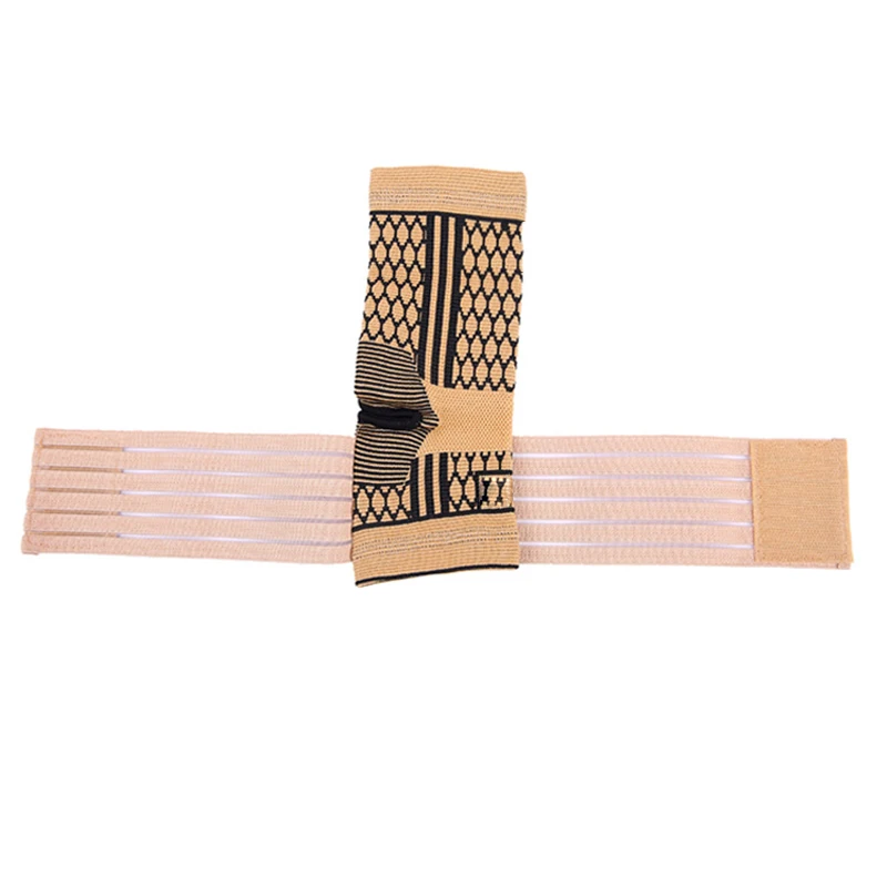 High Elastic Compression Ankle Bandage Brace Support Sports Gym Ankle Brace Foot Protective Gear for Sports Basketball Soccer