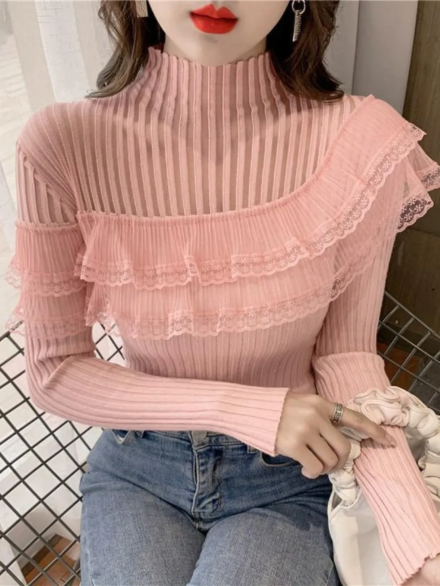 women's-knitted-base-irt-f-high-collar-long-sve-me-splicing-autumn-winter-faionable-top-trendy-two-piece-set