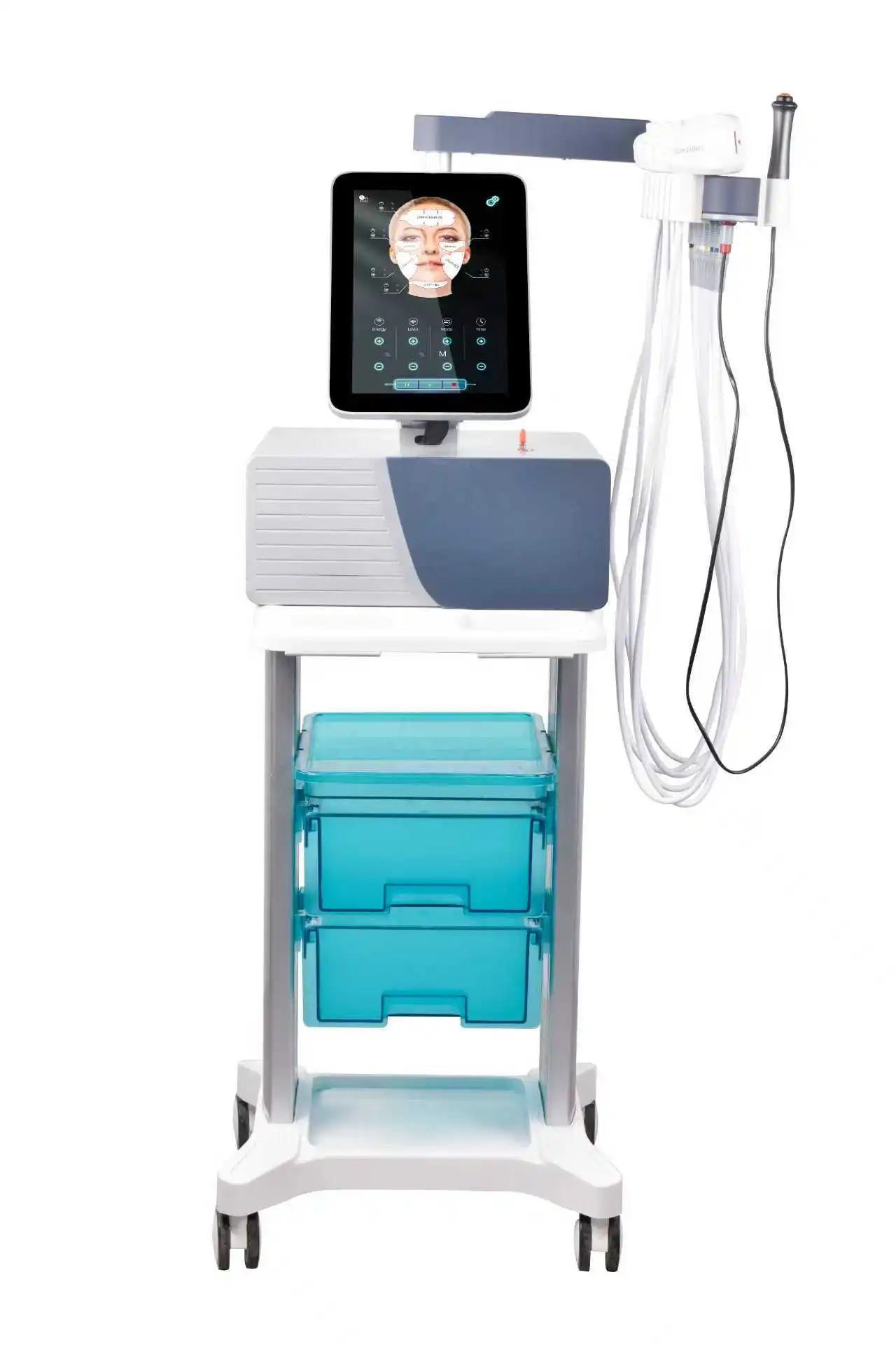 MECAVIE 2026 المحمولة EMS العضلات الوجه رفع الجبين تشديد جهاز تجميل تردد EMT EMS EMRF الوجه الكنتوري #2