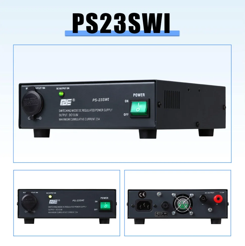 Jesverty 13.8V23A Best Communication Power Supply Stable Adjustable Linear Power Supply DC Communication Switching Power Supply