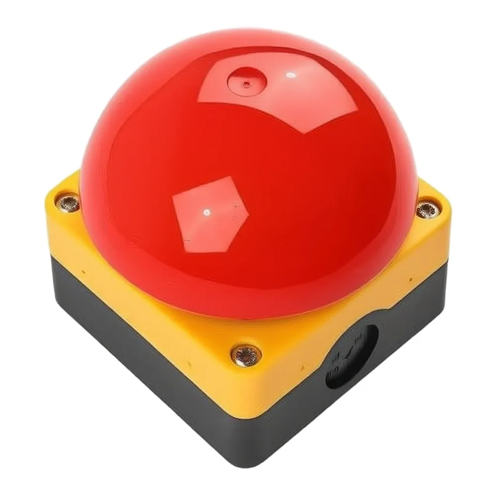 Self Locking Foot Pedal Switch Industrial Equipment Industrial Pedal Switch 92-degree Spherical Shape 40 To 60N Operating Force