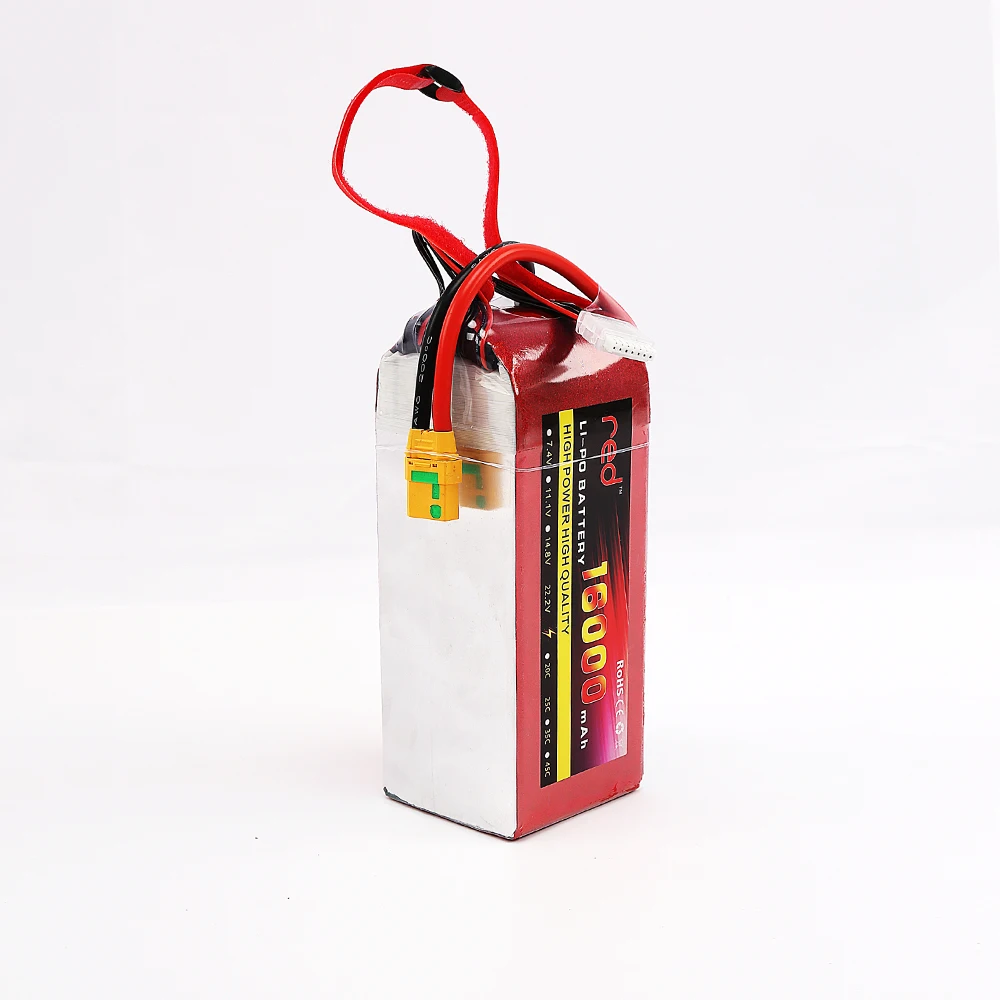 7.4V 11.1V 14.8V 18.5V 22.2V  2S 3S 4S 5S 6S 10000 12000 16000 22000mAh 25C RC LiPo Battery RC Car Agricultural Spraying Drone