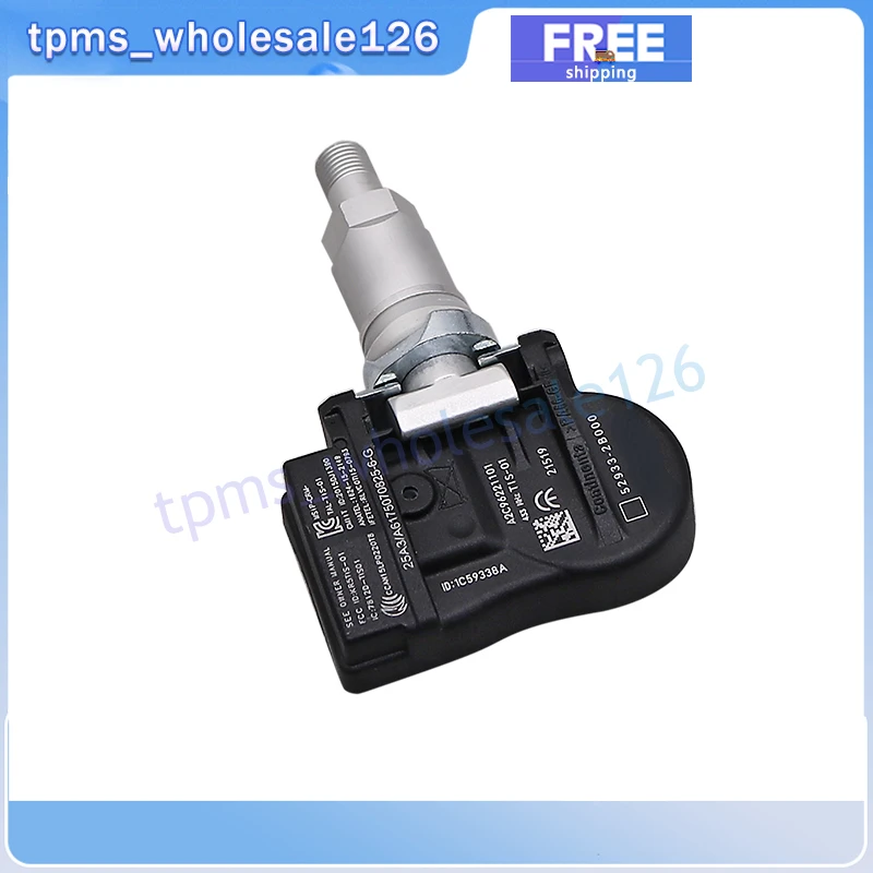 52933-2B000 TPMS 4PCS Tire Pressure Monitoring System Sensor 433MHZ For Hyundai Santa Fe Kia Hyundai 529332B000