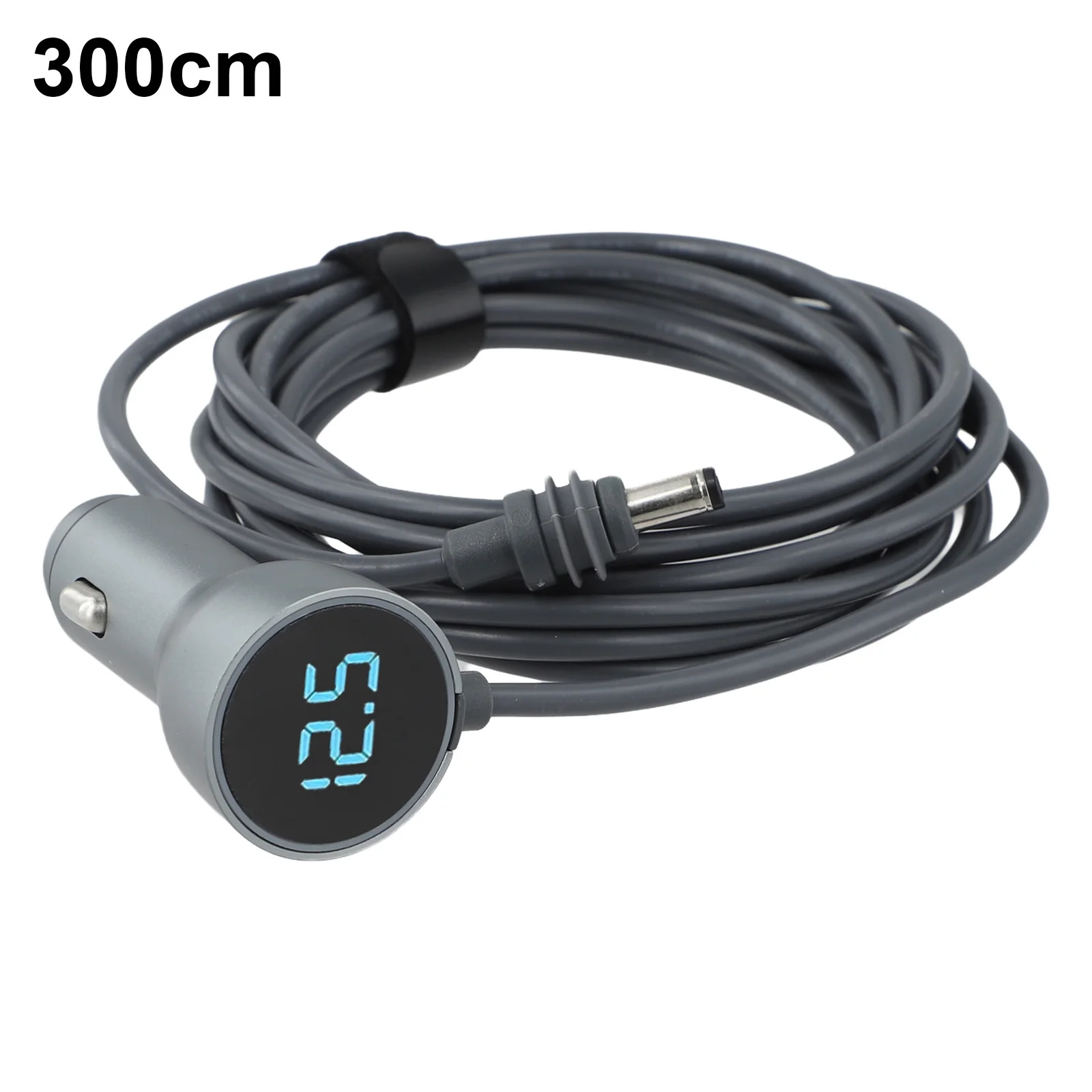 3-in-1 DC Power Cable for Starlink for Mini with USB Socket LED Voltmeter Display for Reliable Power in Cars Trucks and Boats