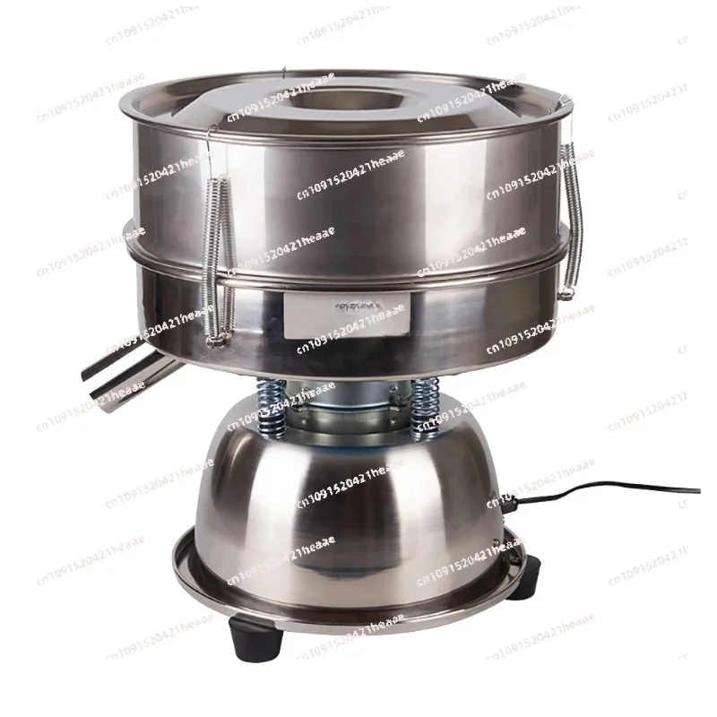 Suitable for SiftingMachine Stainless Steel Powder Sieve Machine Mesh Optional Sieve Height  Electric Vibrating Screen Powder