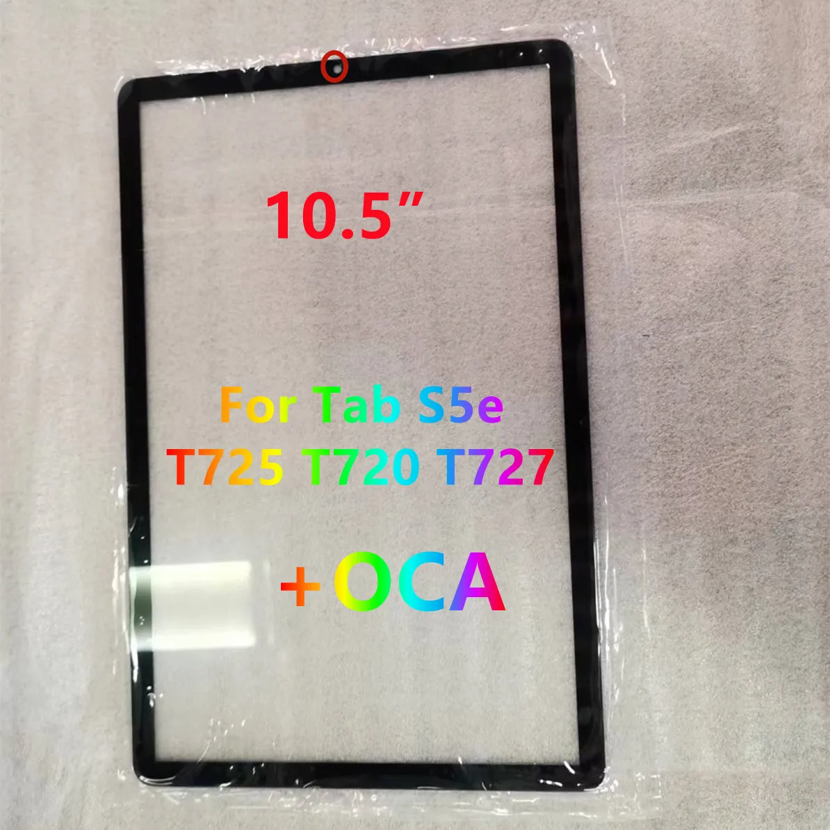 New 10.5\'\' For Samsung Galaxy Tab S5e T725 T720 T727 SM-T720 SM-T725 SM-T727 Touch Screen Front Outer Glass + OCA Replacement