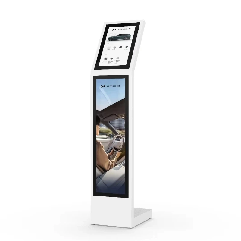 

Long battery powered 24 hours, 15.6 + 28.6 inch bar screen LCD digital signage touch display