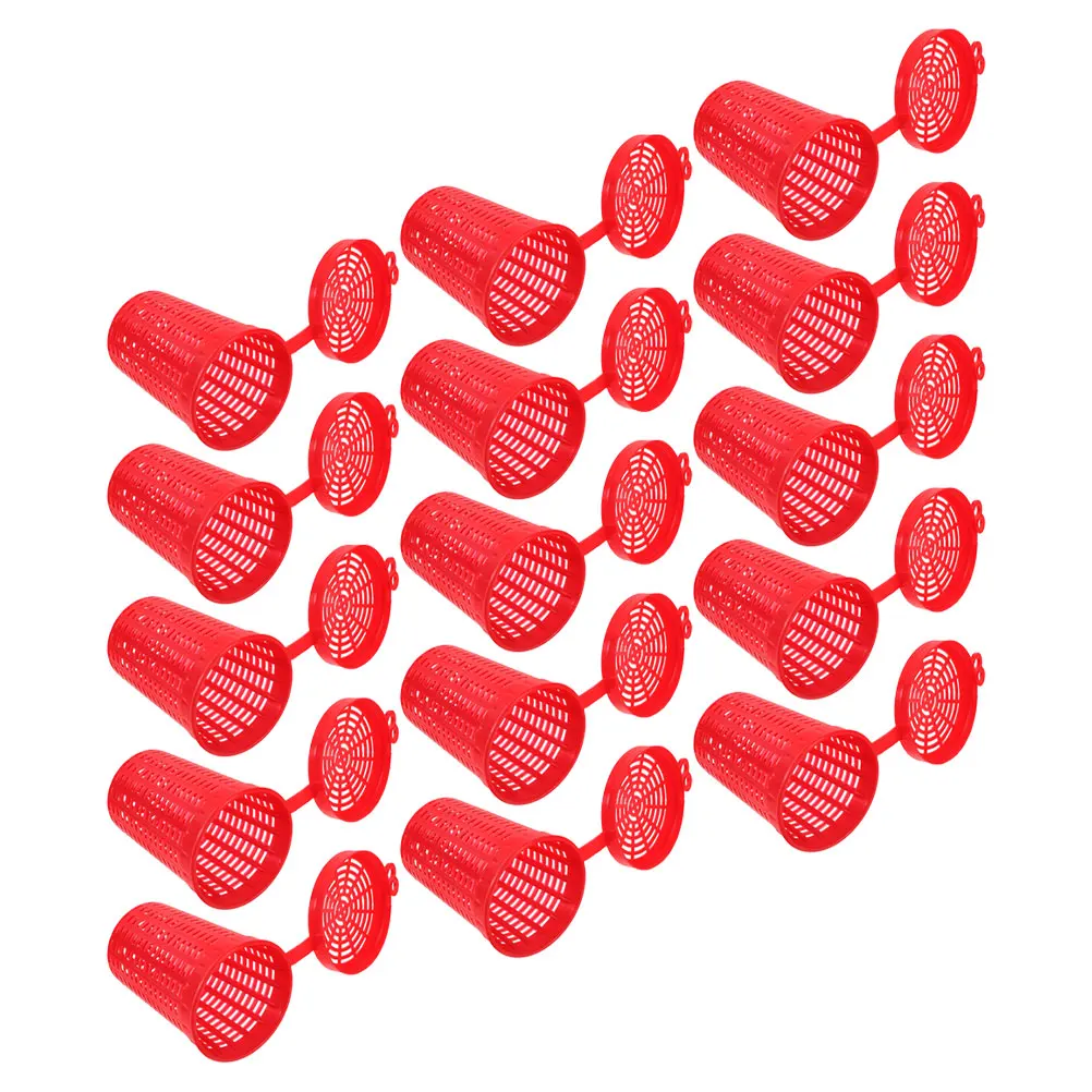 

15pcs Fish Bait Cage Trap Feeder Baits Traps for Fishing Accessories Outdoor Durable Solid Efficient Practical