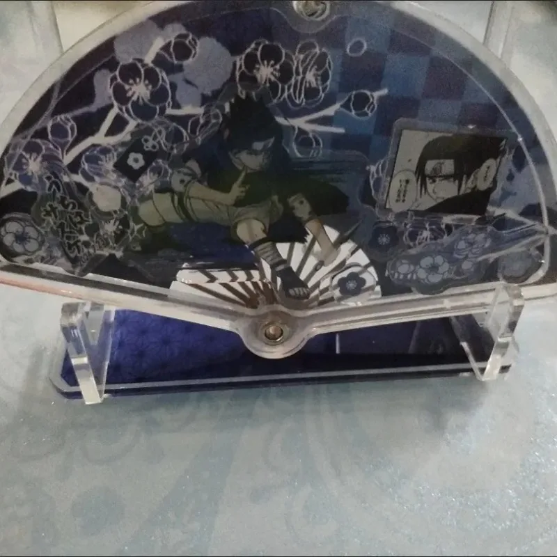 NARUTO akrylowy stojak figurka Uchiha Sasuke Uzumaki Naruto Anime urządzenia peryferyjne NOWA delikatna oryginalność Ozdoba na biurko dekoracja