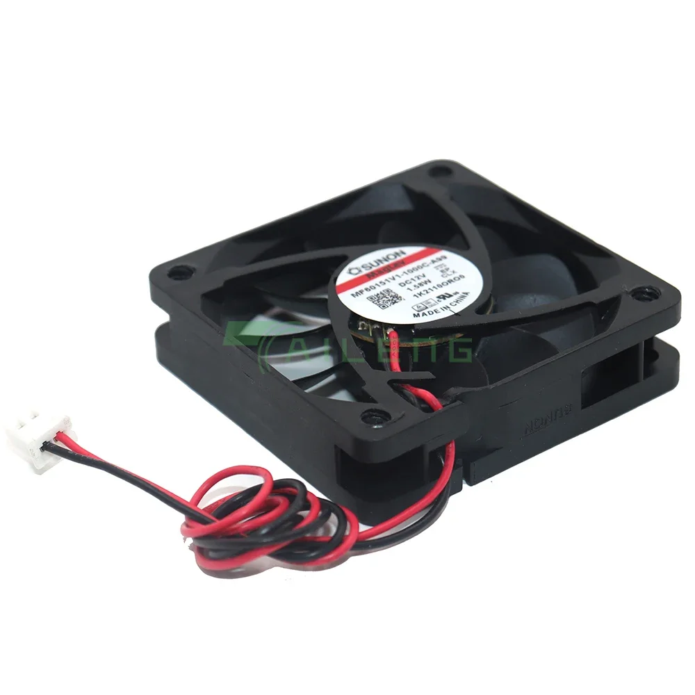 new for MF60151V1-1000C-A99 DC 12V 1.58W 60x60x15mm 2-Wire Server Cooling Fan