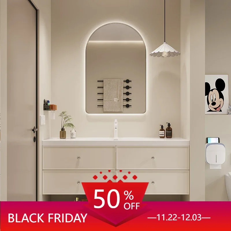 Towel Cabinet Salon Station Storage Shelf Narrow Bathroom Luxury Sinks Medicine Small Closet Mirrors Mueble Lavabo Wall Shelf