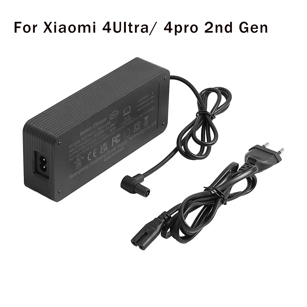 

E-Scooter 53V 2.3A Charger for Xiaomi 4ultra/ 4pro 2nd Generation/ Navee S65/ Navee N65i Battery Charger Adapter Accessories