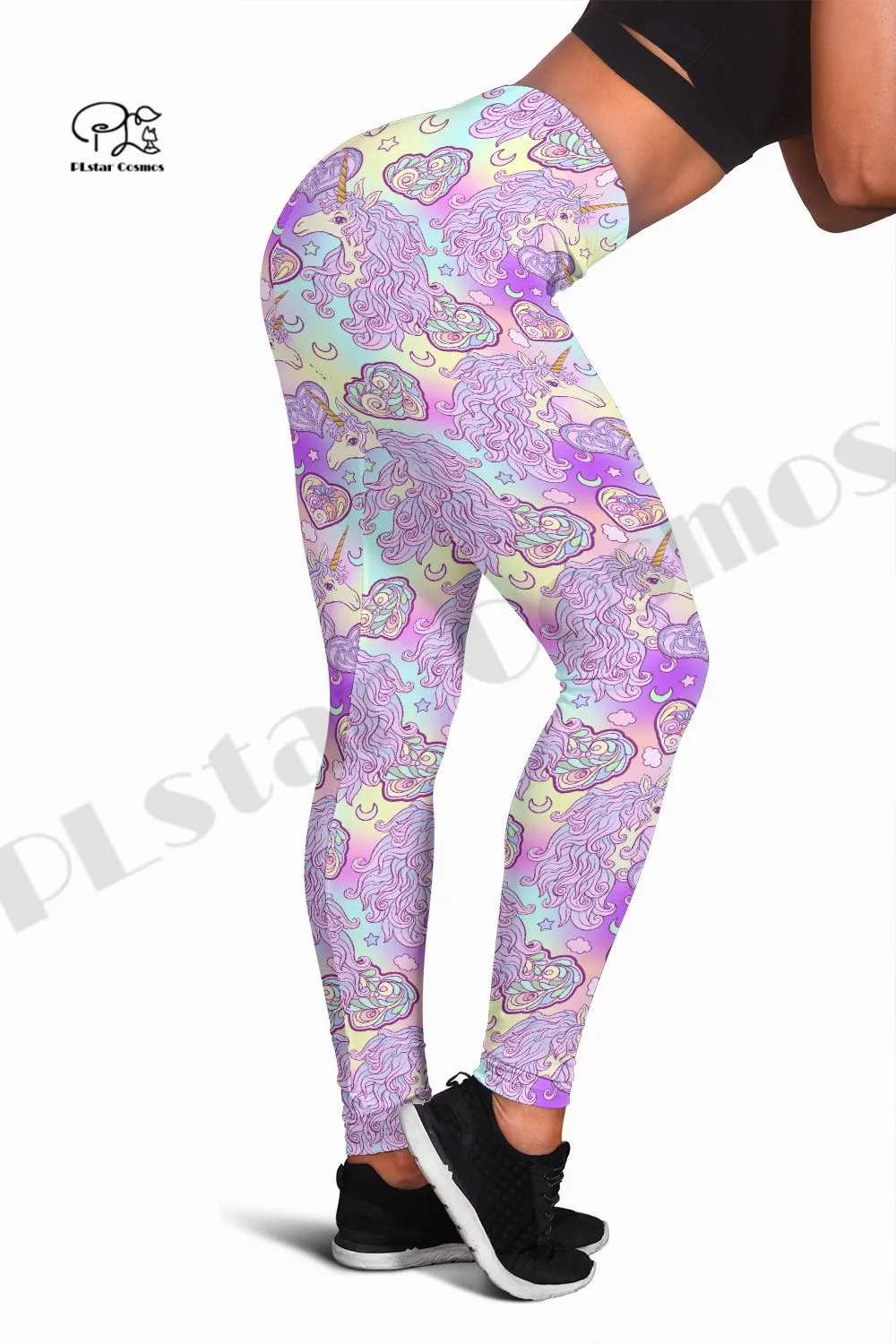 

PLstar Cosmos Newest Hot Women 3Dprint Unicorn Turtle Leggings US Size Workout Leggings Slim Pants Sexy GYM Fitness Leggings Q-2