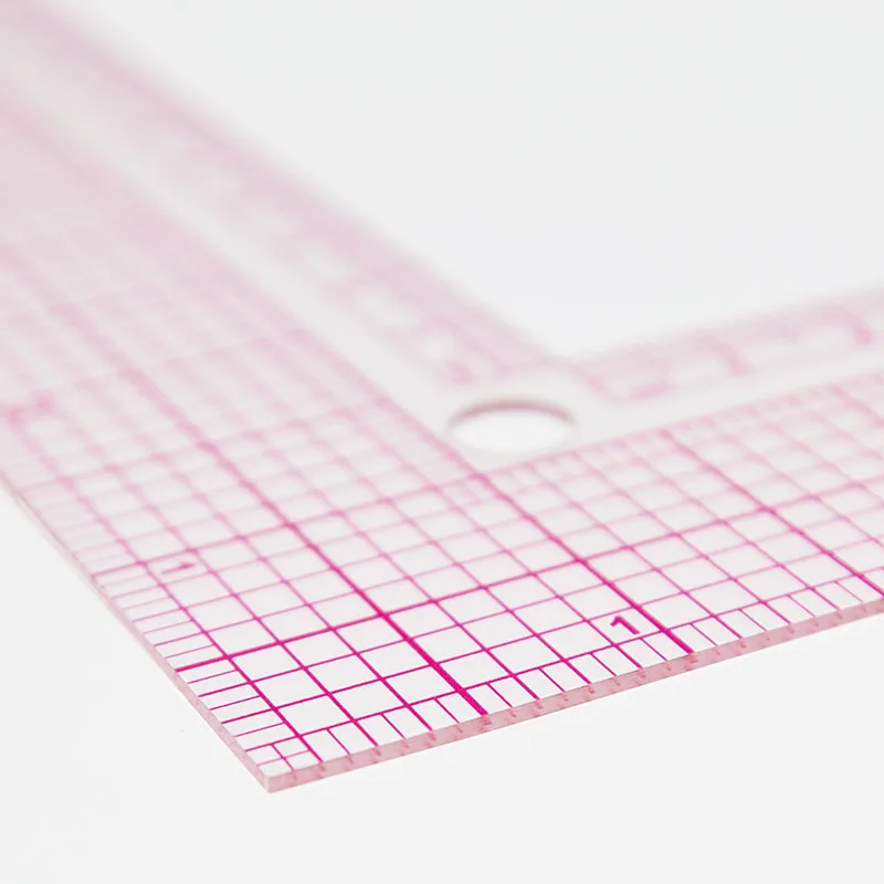 1pcs Sewing 90 degrees Ruler Measure Dressmaking Tailor Drawing Template Craft Tools L Ruler Sewing Accessories