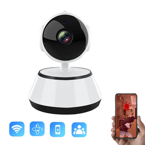 Cámara IP V380 Pro HD, dispositivo de vigilancia inteligente en la nube, inalámbrica, seguimiento automático de personas, red CCTV, Wifi