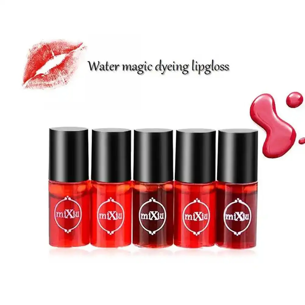 Long Lasting Glaze Tint Matte Lip Gloss Juice Stain Liquid Cup Lipstick Non-stick Waterproof Makeup Velvet Cosmetic B6F6