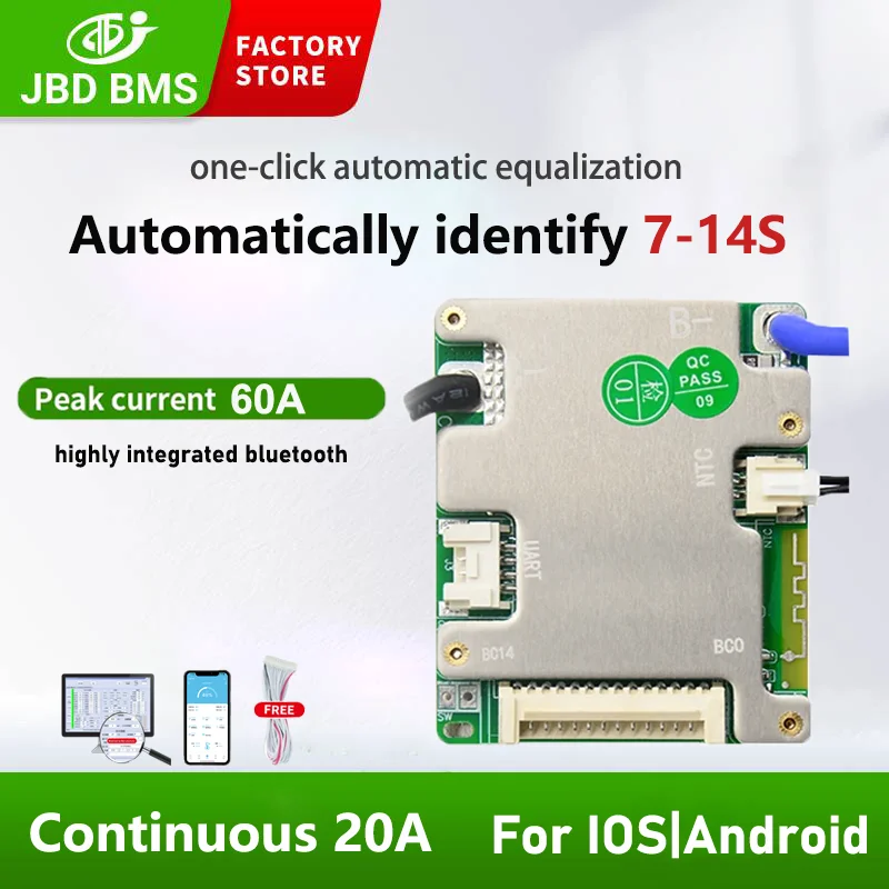 JB BMS: La Soluzione Intellettuale per la Protezione delle Batterie al Litio 24V, 36V, 48V e 52V