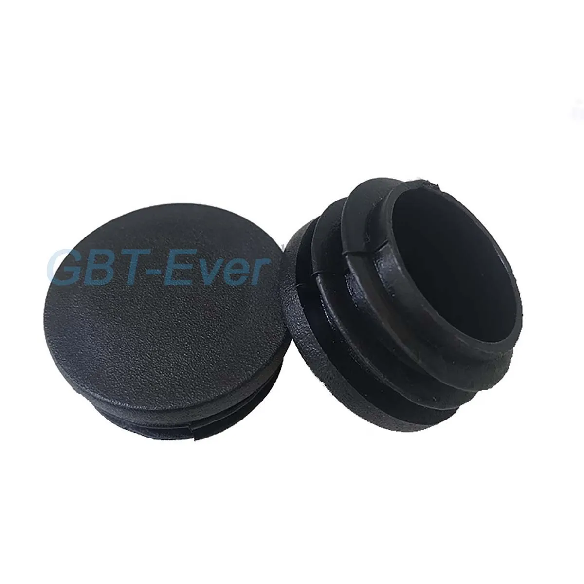 

10/20/30Pcs PE Plastic Round Pipe Plugs Outer Dia 48/50/58/60mm Black Hole End Caps Inserts Seal Plugs Chair Non-Slip Foot Pads