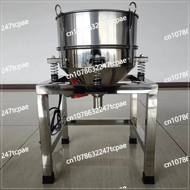 50CM Vibrating screen sieve powder machine stainless steel small electric sieve filter powder Vibration screening machine