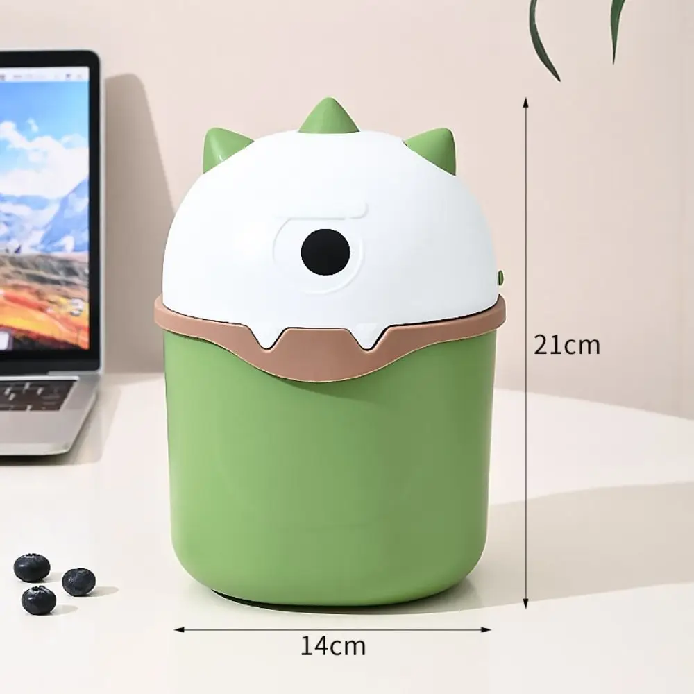 Trash Cans Desk Wastepaper Basket Waste Bin Storage Organizer Pen Holder Storage Box Cosmetics Holder Desk Container