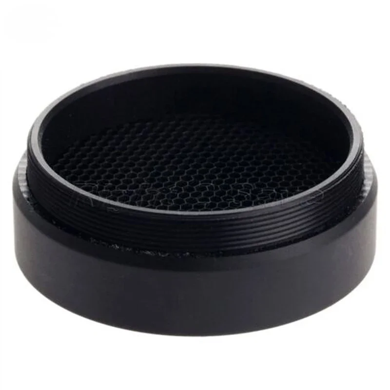 1pcs Tactical 37mm/45mm Anti-Reflection Sunshade Protector Lens Cove Cap Red Dot Sight Optic Scope Metal Mesh Protection Cover