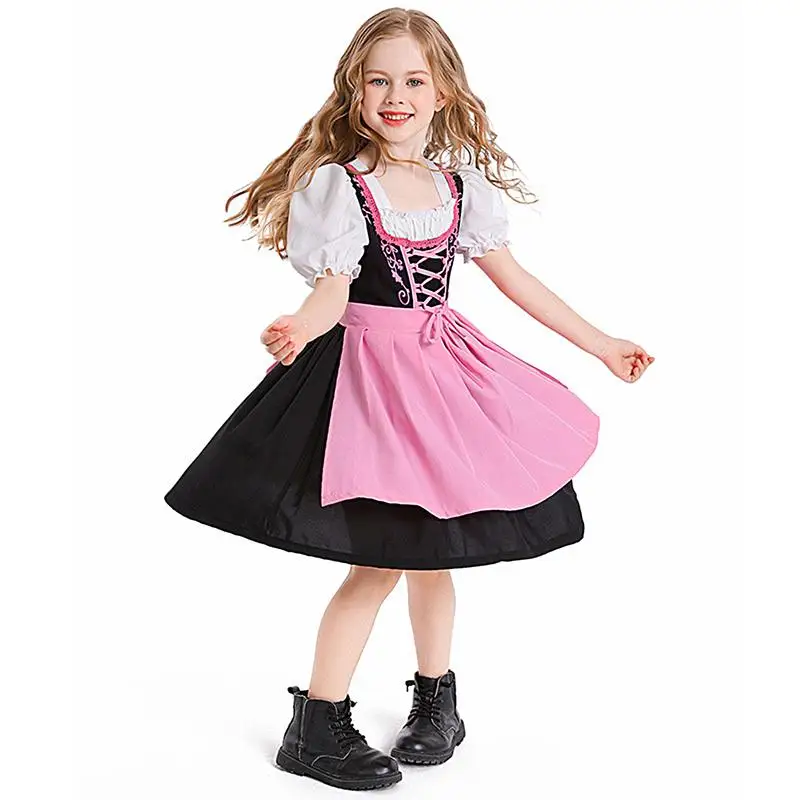 Children's Oktoberfest Costumes Dirndl Dresses Child Oktoberfest Dirndl Costume Kids Oktoberfest Costume for Oktoberfest