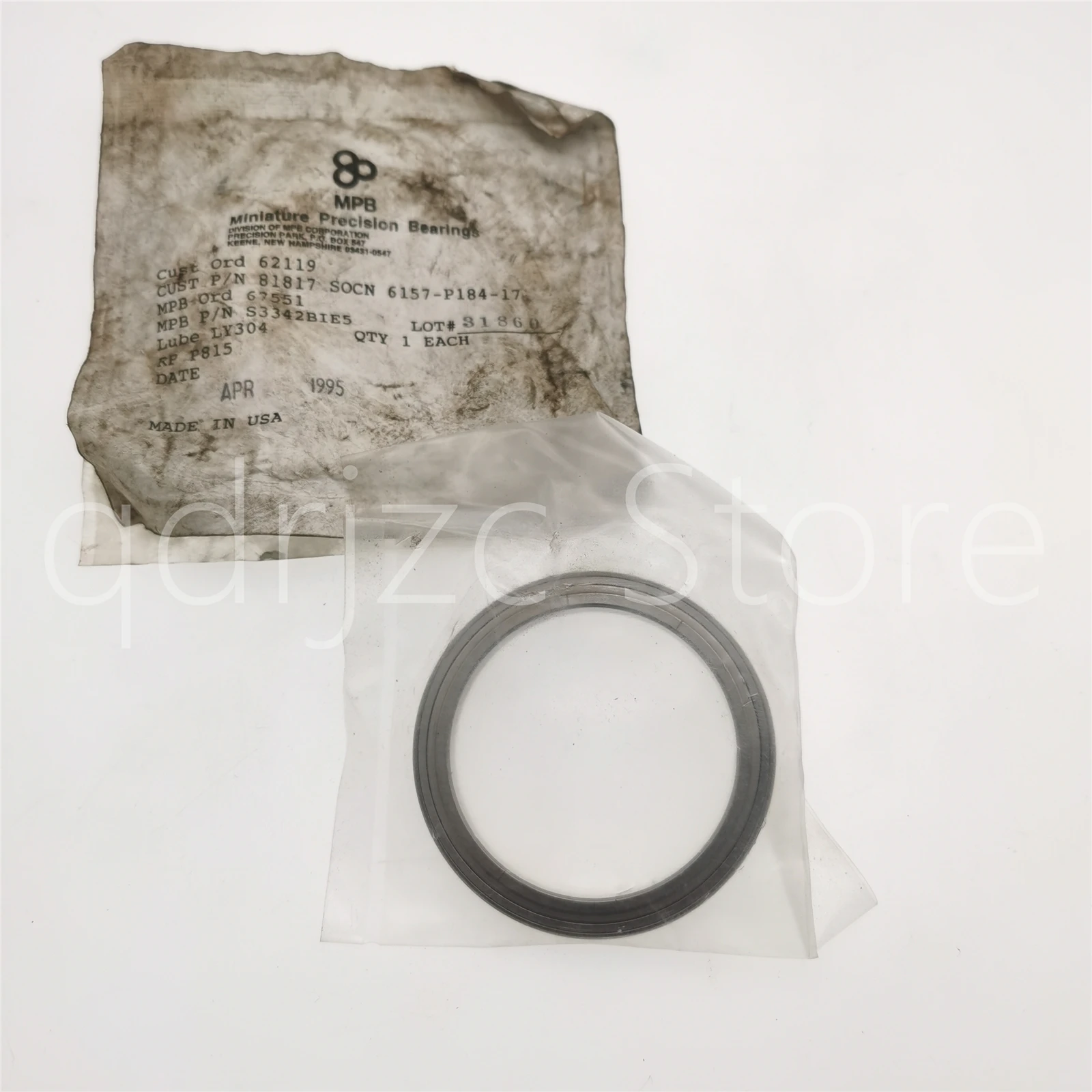 Aviation Purpose Bearing 81817 SOCN 6157-P184-17 S3342BIE5 31860