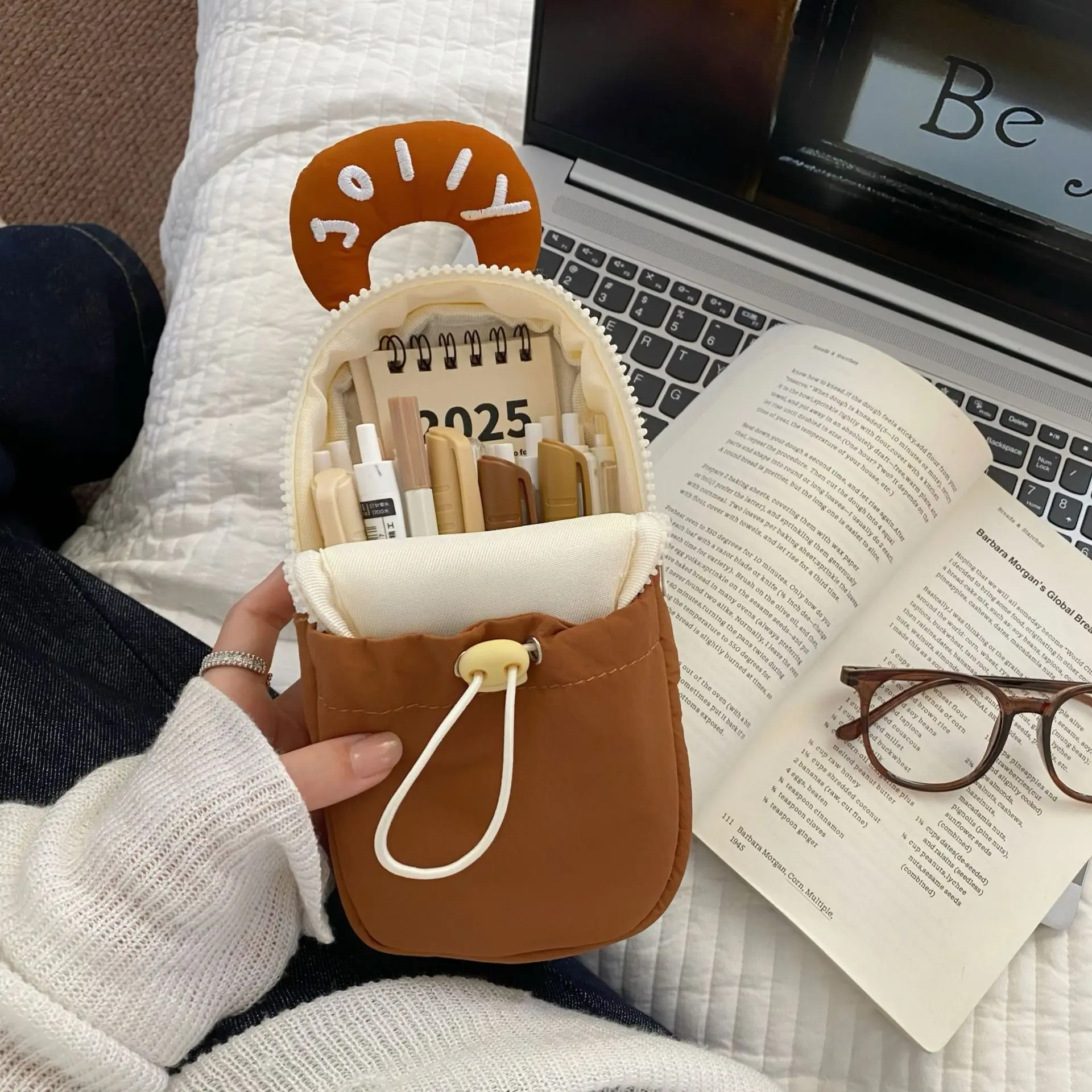 Astuccio portatile Astuccio morbido per penne portatile Astuccio per cancelleria Comodo astuccio per matite di grande capacità per la scuola di viaggio