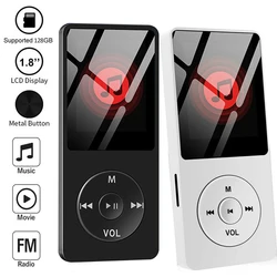 Portable Mini MP3/MP4 Player 1.8''Walkman HiFi Music Recording Ebook Auto Browse Bluetooth Two-Way Transmission Radio FM Voice
