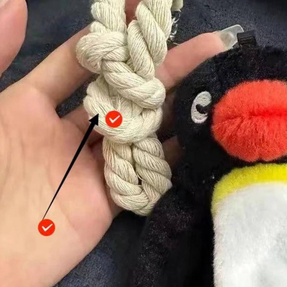 Nuevo colgante de llavero de felpa Pingu Sling de 16CM, bonito muñeco de Animal, mochila, colgante, accesorios para bolso, regalos decorativos para niños